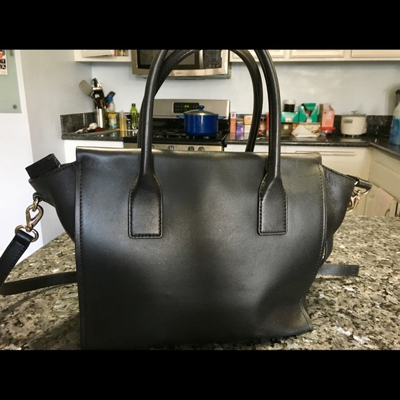 Kate Spade Black Leather Montrose Avenue Charee. White mark shown in picture. - Picture 4 of 7